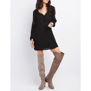 NWOT Black Charlotte Russe Dress